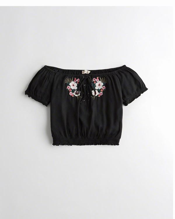 Blusas Hollister Mujer Negras Baratas - Hollister Mexico Online | hollister