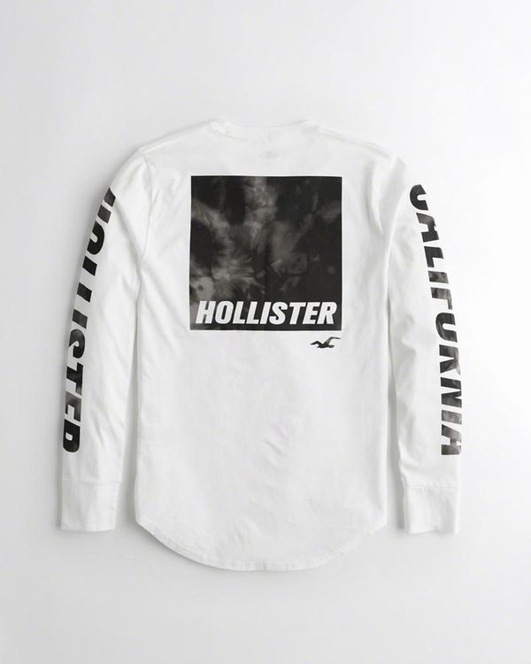 explosión neumonía Cósmico Camisetas Manga Larga Hombre Hollister - Tienda De Ropa Hollister